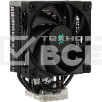Кулер для процессора DEEPCOOL AK400 ZERO DARK черный, 120 мм, алюминий/медь, 1850 об/мин, 29 дБ, 4 pin, 220 Вт, 155 мм, фото 1