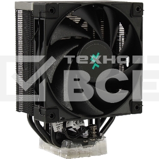 Кулер для процессора DEEPCOOL AK400 ZERO DARK черный, 120 мм, алюминий/медь, 1850 об/мин, 29 дБ, 4 pin, 220 Вт, 155 мм