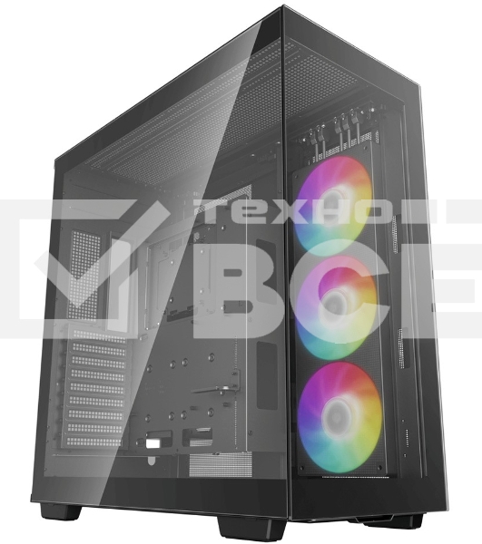 Компьютерный корпус Deepcool CH780 black (ATX, без БП, ARGB, 4xUSB3.2 Type-A + USB3.2 Type-C) (R-CH780-BKADE41-G-1) MidiTower