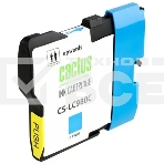 Картридж струйный Cactus CS-LC980C голубой (16 мл) для Brother DCP-145C/165C MFC-250C/290C, фото2