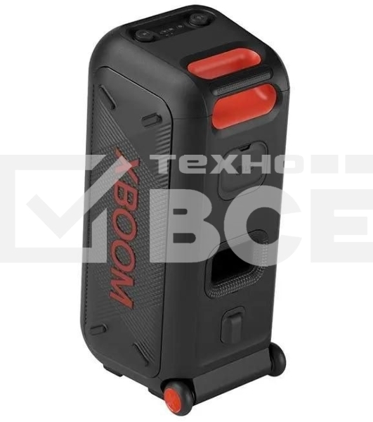Минисистема LG XBOOM XL9T черный/красный 1000Вт USB BT