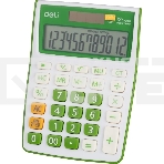 Калькулятор настольный Deli E1238/GRN зеленый 12-разр., фото2