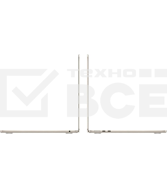 Ноутбук APPLE MacBook Air 13 A3113 сияющая звезда (M3/16Gb/512Gb SSD/MacOS) ((MXCU3ZP/A)) нужен переходник на EU