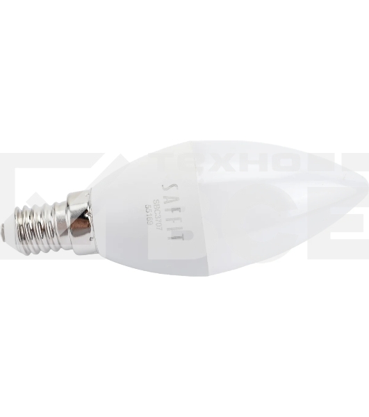 Лампа светодиодная SAFFIT SBC3707 (55169) 7 вт E14 дневной матовая свеча