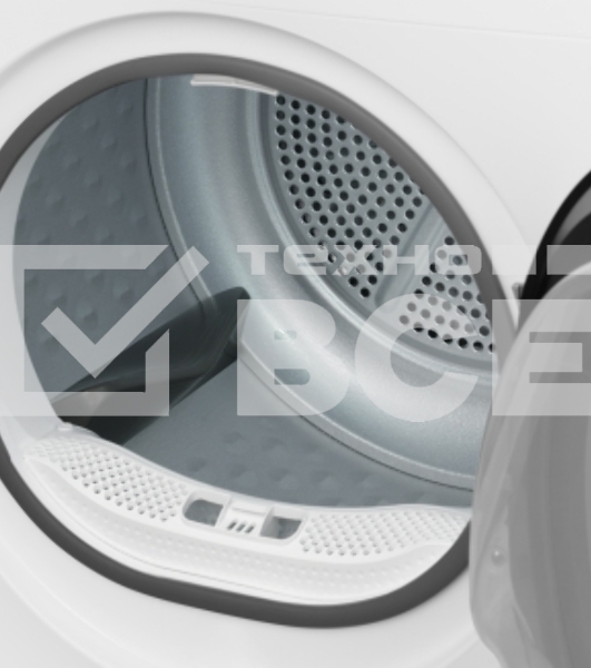 Сушильная машина Weissgauff WD 5948 Heat Pump белый, 8 кг, сушка - тепловой насос, программ - 15, 59.5 x 84.5 x 60 см