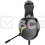 Наушники с микрофоном Оклик HS-L335G черный 2.2м мониторные USB оголовье (1972582), фото6