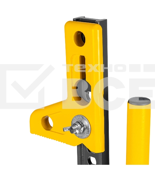 Домкрат реечный профессиональный Denzel 3,5 т, 115-1340 мм, High Jack