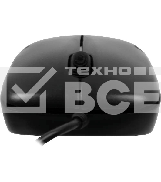 Мышь проводная A4Tech OP-560NU черный, 1200 dpi, USB, кнопки - 3