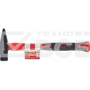 Молоток слесарный Matrix ''optimal'' 400 г, фибергласовая обрезиненная рукоятка, квадратный боек