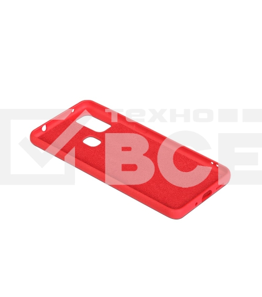 Чехол (клип-кейс) DF для Samsung Galaxy M51 sOriginal-16 красный (DF SORIGINAL-16 (RED))