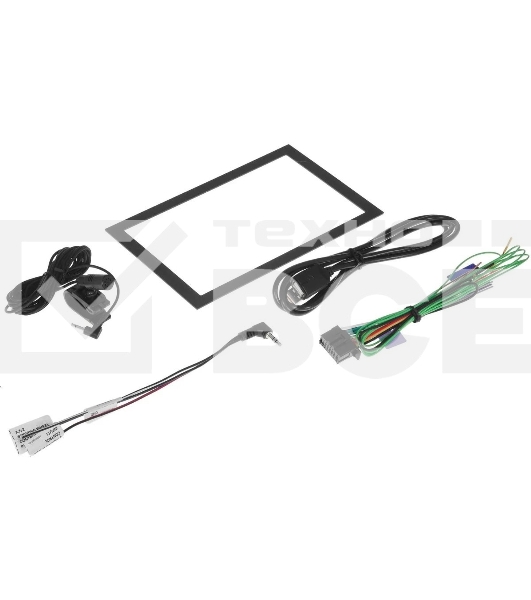 Автомагнитола Pioneer AVH-Z5250BT, 2 DIN, 6.8', CD, Bluetooth, USB Type-A, AUX, CarPlay, пульт ДУ