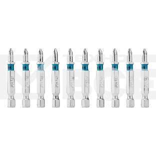 Бита Gross PH1х50мм, сталь S2, шестигр., 10 шт.