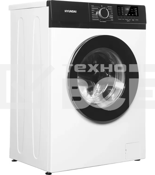 Стиральная машина Hyundai WME6009 белый, загр. фронтальная макс.: 6 кг 1000 об/мин класс: А++