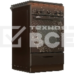 Плита газовая Gefest ПГ 5100-02 0310 коричневый, конфорок 4 шт, духовка 52 л, 50 см x 85 см x 58.5 см, фото2