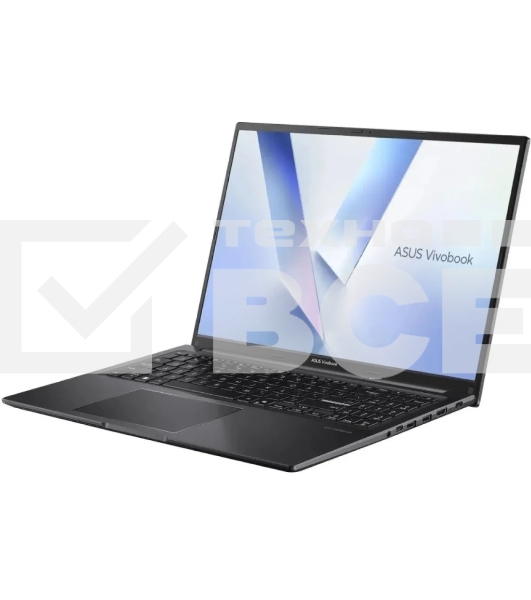 Ноутбук ASUS VivoBook M1605NAQ-SH102/16'/OLED/AMD Ryzen 7 170/1920x1200/16GB/512GB SSD/AMD Radeon 680M/DOS/черный/1.8kg