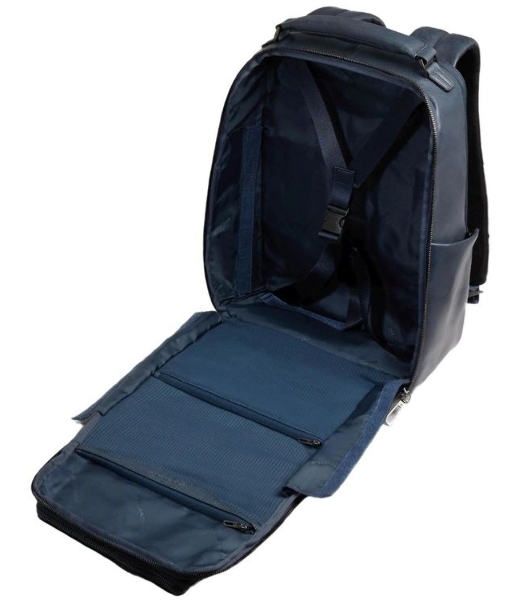 Рюкзак мужской Piquadro Solm CA7022S141/AV серо-голубой кожа