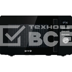Микроволновая печь Gorenje MO23A3BH черный, 23 л, 800 Вт, переключатели - поворотный механизм/кнопки, фото 1