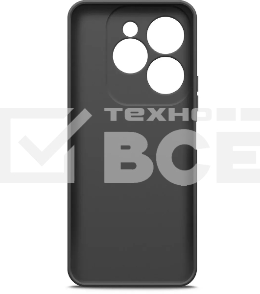 Чехол (клип-кейс) BoraSCO для Infinix Hot 40 Pro черный