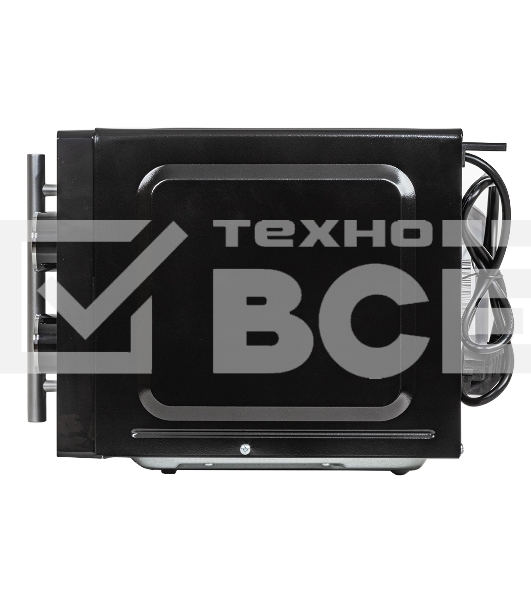 Микроволновая печь JVC JK-MW143M черный, 20 л, 700 Вт, переключатели - поворотный механизм