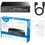 Коммутатор Cudy GS1006P (L2) 6x1Гбит/с 6PoE+ неуправляемый, фото2