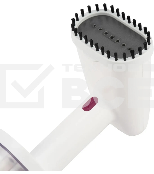 Отпариватель Hyundai H-HS02890 белый/вишневый, 1650 Вт, 31 г/мин, 250 мл