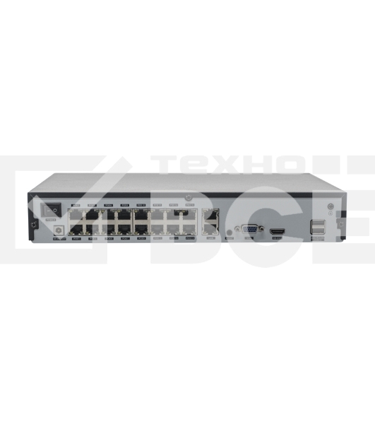 Видеорегистратор IP Optimus NVR-5161-16P 16-х канальный 8МП, HDD 1 SATA до 14 ТБ NVR-5161-16P