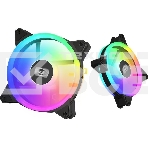 Вентилятор для корпуса PcCooler F3 T120 ARGb 120х120x25 черный 4-pin 21.6дБ (F3-T120BKAM1-GL) Ret, фото2