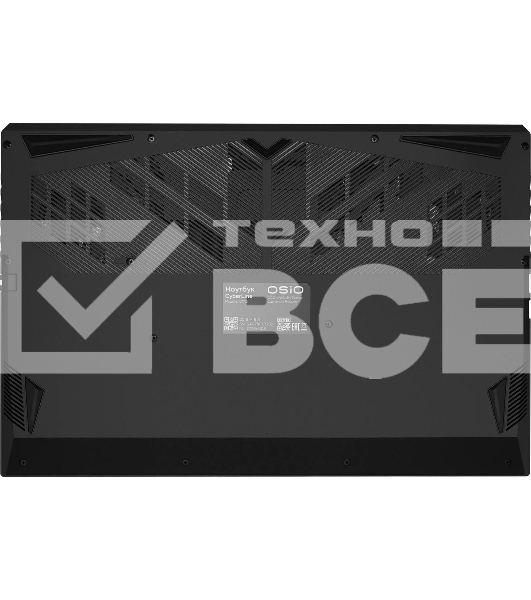 Ноутбук Osio CyberLine C170i-001 темно-серый Core i5 12600H 16Gb SSD 512Gb NVIDIA RTX 3050 6Gb 17.3