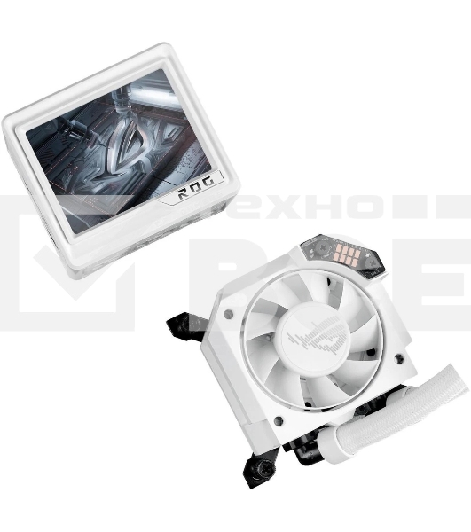 Жидкостная система охлаждения ASUS ROG RYUJIN III 360 ARGB EXTREME WHT  90RC0132-M0EAY0 белый 120мм алюминий+медь 2800rpm 36db 4-pin 305W