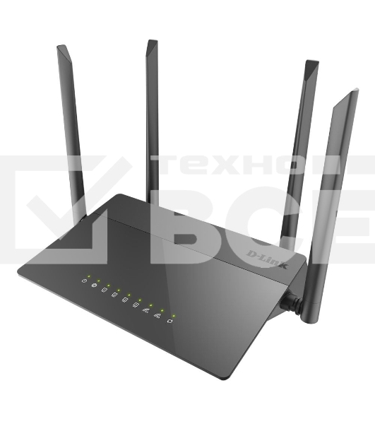 Маршрутизатор беспроводной D-Link DIR-841/RU/A1B, Wireless AC1200 Dual-Band Router with 1 10/100/1000Base-T WAN port and 410/100Base-TX LAN ports.802.11b/g/n compatible, 802.11AC up to 866Mbps,1 10/100/1000Base-T WAN port, 4