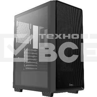 Компьютерный корпус Ocypus Gaммa C60 BK ATX/win/black/no PSU/Tempered Glass