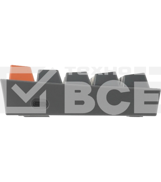 Клавиатура проводная REDRAGON Fizz RU,Rainbow,красные свитчи, механическая