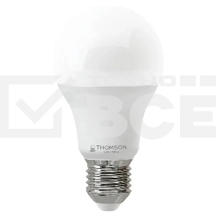 Лампа cветодиодная LED Thomson TH-B2300 E27, груша, 5Вт, 6500К, белый холодный, 1 шт.