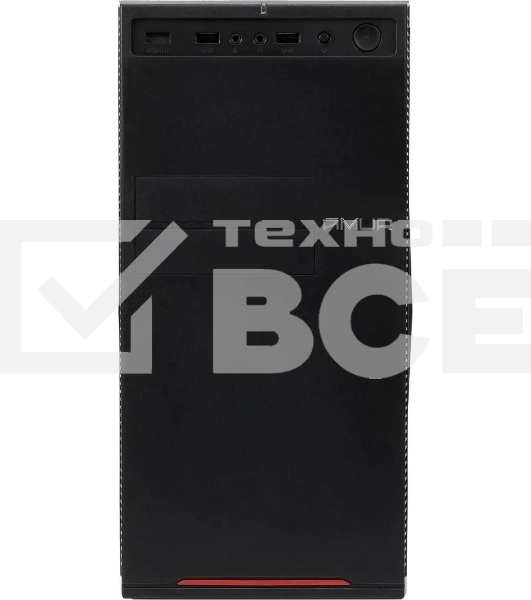 Компьютер Amur Нарвал B7I21 MT i5 12400 (2.5) 16Gb SSD 512Gb UHDG 730 FreeDOS 2.5xGbitEth 500W мышь клавиатура черный (RUS) (2147011)