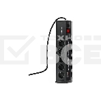 Сетевой фильтр CROWN CMPS-11 черный, 10 розеток, 3 м, фото3