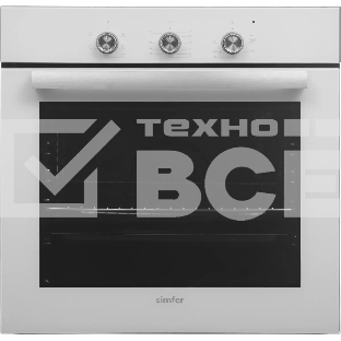 Духовой шкаф электрический Simfer B6EC16016 белый