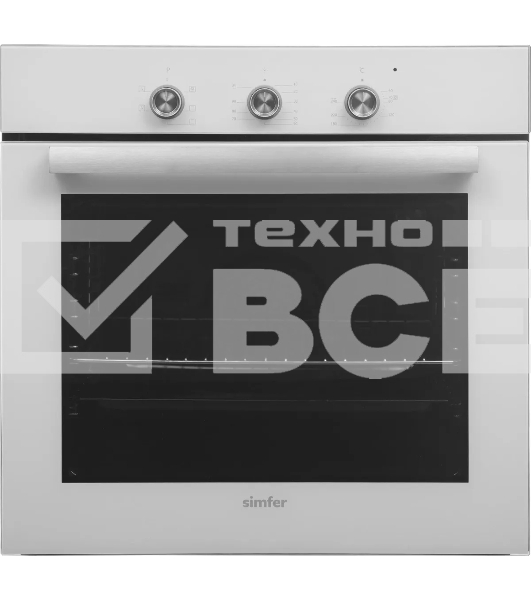 Духовой шкаф электрический Simfer B6EC16016 белый