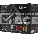 Блок питания Aerocool/Formula KCAS PLUS 1200GM V2, 1200Вт, 80 PLUS Gold, модульный, 140мм, черный, фото3