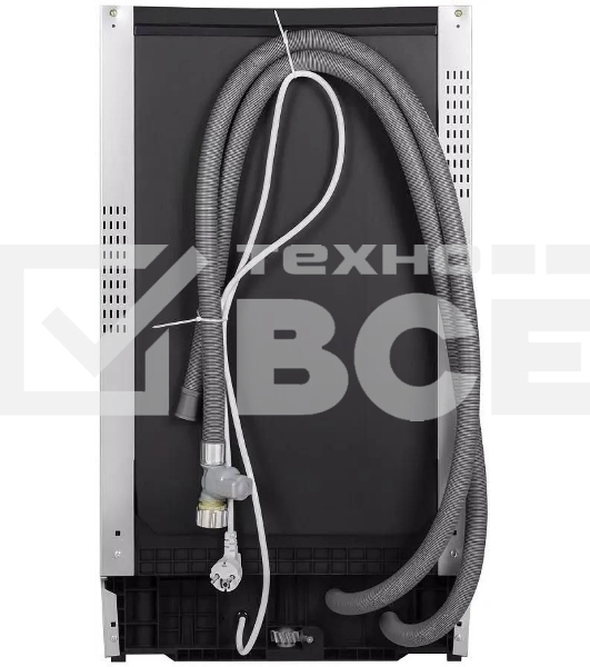 Встраиваемая посудомоечная машина Maunfeld MLP-08IMR, белый/черный, 44.5 см, 10 компл., 47 дБ, класс A++