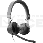 Гарнитура Logitech Headset Zone Wired UC Graphite, фото 1