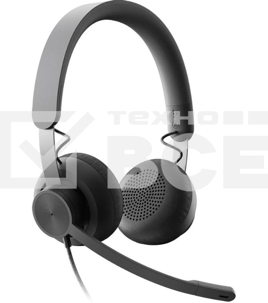 Гарнитура Logitech Headset Zone Wired UC Graphite