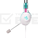 Гарнитура ASUS TUF Gaming H1 Gen II MIKU Edition белый/голубой, проводная, подсветка, совместимость с PS5, фото5