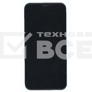 Дисплей Amperin для Apple iPhone X в сборе с тачскрином (Soft Oled), черный