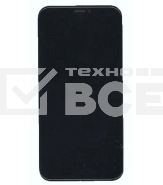 Дисплей Amperin для Apple iPhone X в сборе с тачскрином (Soft Oled), черный