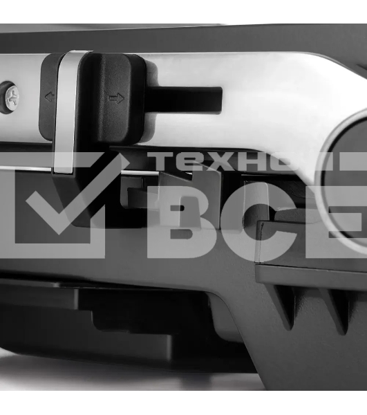 Электрогриль Kitfort КТ-3632 2200Вт серебристый/черный