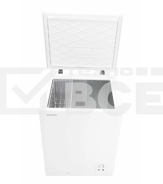 Морозильный ларь Vekta FR-170W02, Белый, 170л, 1 камера  625*555*850 мм , полезный объем 142 л