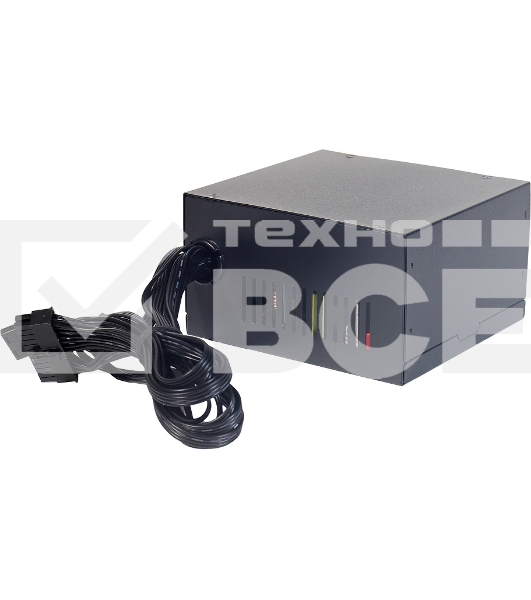 Блок питания CBR PSU-ATX500-08EC, 500Вт, 80мм, черный