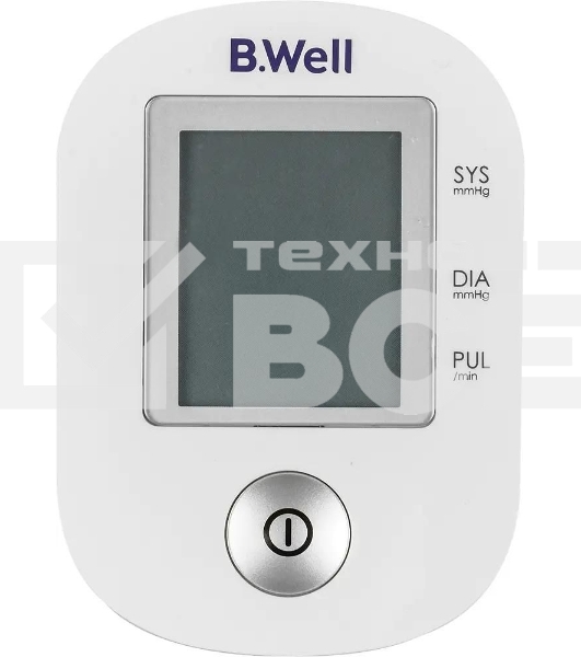 Тонометр полуавтоматический B.Well PRO-33 (без адаптера питания), 22-32см