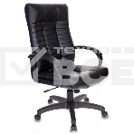 Кресло руководителя Бюрократ KB-10/BLACK черный, искусственная кожа, фото 1