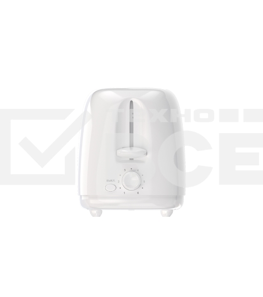 Тостер Maxvi KT723P белый